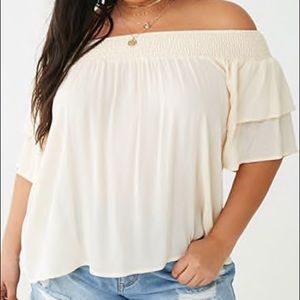 Forever 21 off the shoulder top